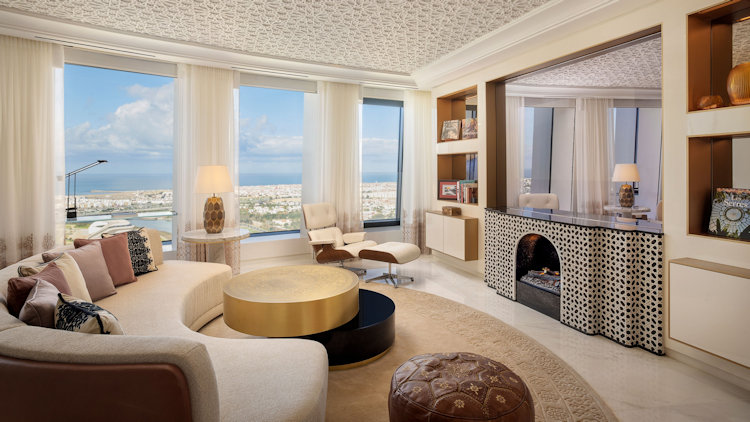 WA Rabat Salé Diplomatic Suite Living Room
